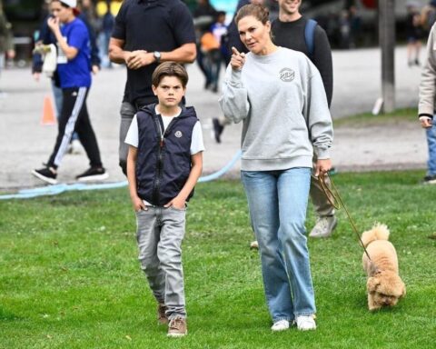 Crown Princess Victoria Champions Children's Health at Sweden's Pep Day