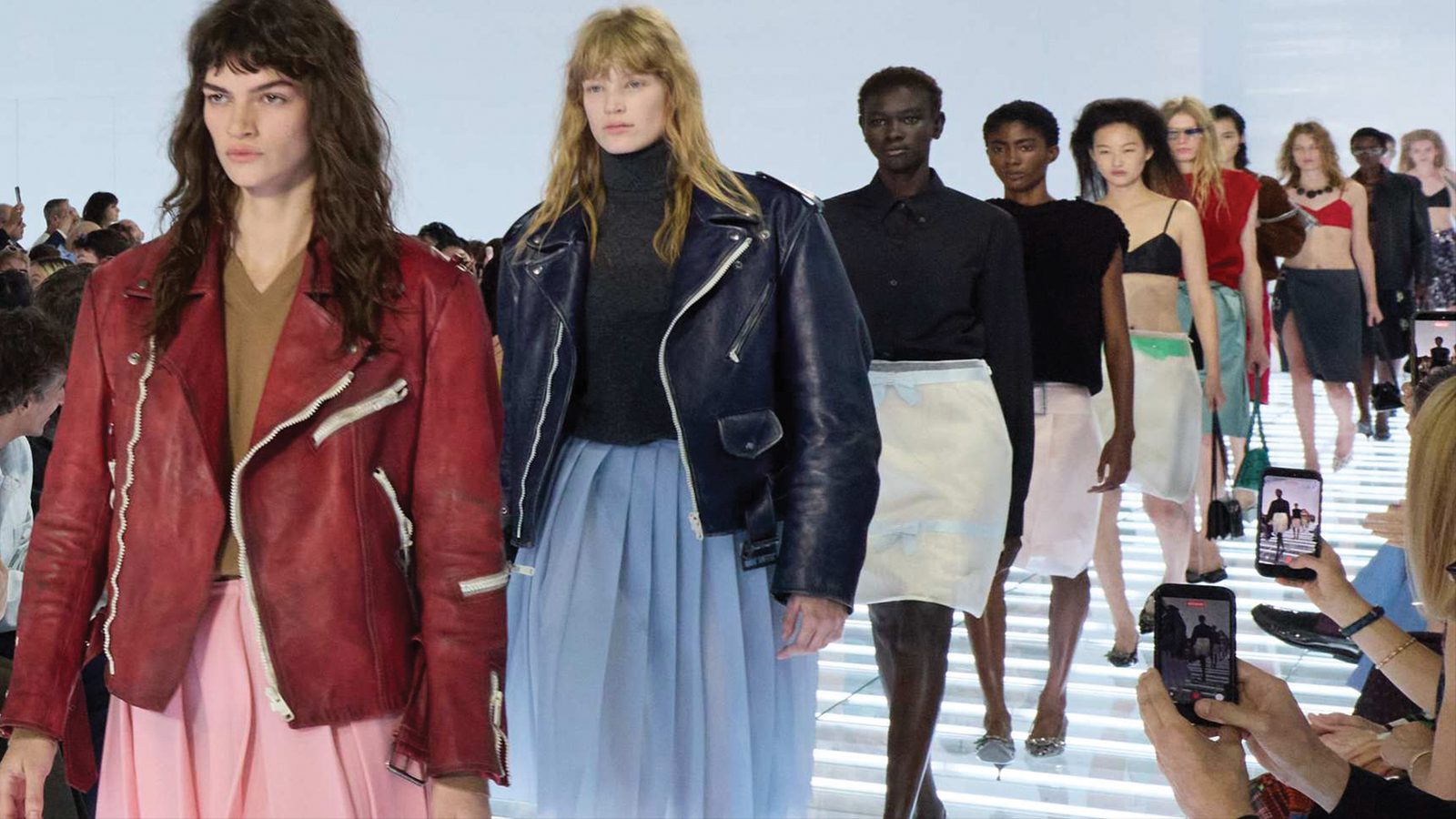 Prada Builds an Entire Collection Around the Skirt