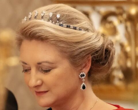 Grand Duchess Stephanie Hosts Her First State Banquet for Finland's President Stubb