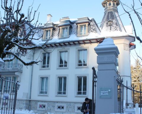 Montblanc manufacture in Le Locle, Switzerland