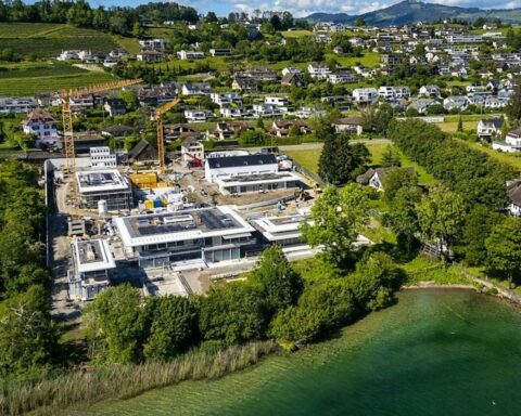 Roger Federer and Family Settle Into Their New Estate on Lake Zurich