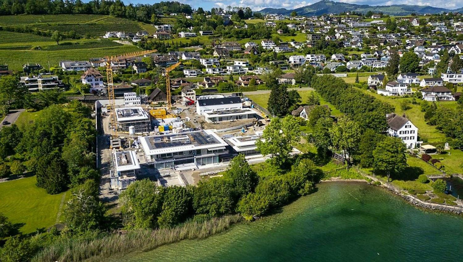 Roger Federer and Family Settle Into Their New Estate on Lake Zurich